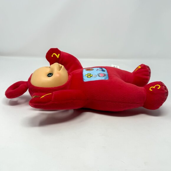 Vintage 2004 Play Along TELETUBBIES Tubby Talk & Learn 13" Po Red Plush Tested - Picture 6 of 13